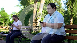 Fat people easy communicate in social network but afraid acquaintance in reality photo