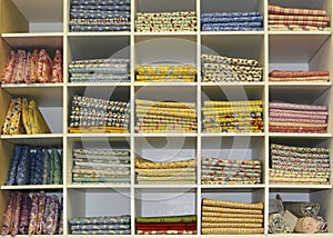 Fat Quarters Quilt Display