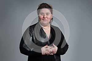 Fat woman photo