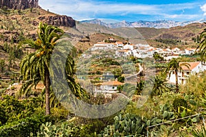 Fataga Village In Barranco de Fataga-Gran Canaria photo