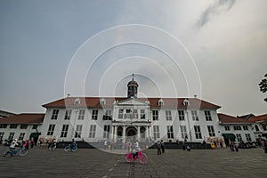 Fatahilah building in the old city of Jakarta