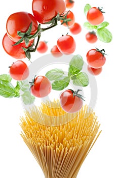 Fatal Attraction: spaghetti, tomatoes and basil