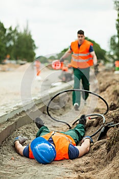 Fatal injury in the workplace photo