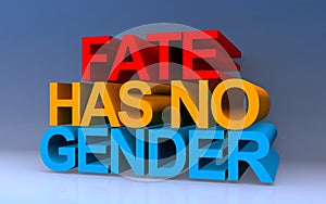 fate has no gender on blue