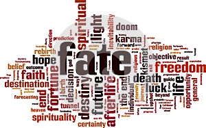 Fate word cloud