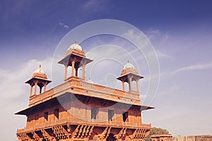 Fatehpur Sikri complex. Uttar Pradesh, India