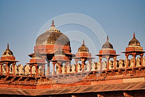 Fatehpur Sikri, India, built by the Mughal emperor Akbar