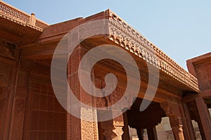 Fatehpur Sikri Lavish Carvings