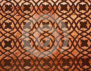 Fatehpur Sikri temple window, India