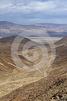 Father Crowley overlook in Death Valley national park, California