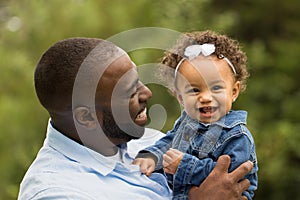 Father and daughter