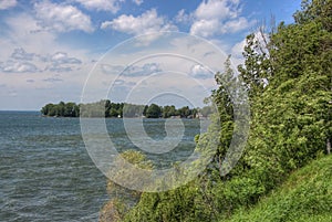 Father Hennepin State Park is located on Mille Lacs Lake in Nort