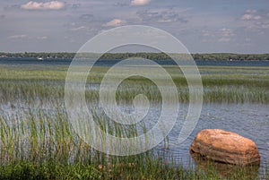 Father Hennepin State Park is located on Mille Lacs Lake in Nort