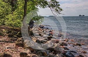 Father Hennepin State Park is located on Mille Lacs Lake in Nort