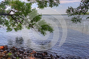 Father Hennepin State Park is located on Mille Lacs Lake in Nort