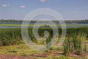 Father Hennepin State Park is located on Mille Lacs Lake in Nort