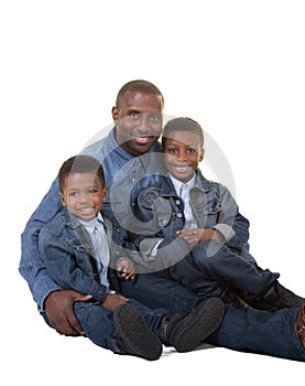 A father and his 2 sons