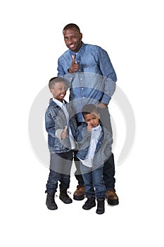 A father and his 2 sons