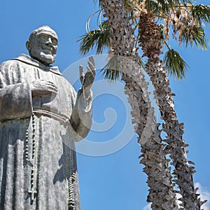 Father Pio statue