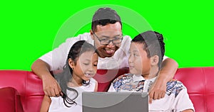 Father prevent his kids watching inappropriate content