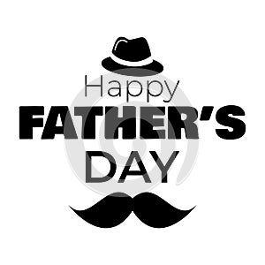 Father`s Day Background. Poster, flyer, greeting card, header for website. Vector Illustration
