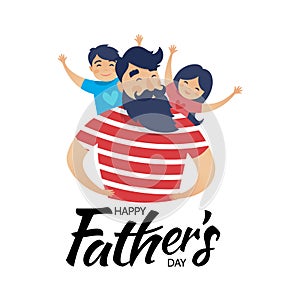Father`s day card