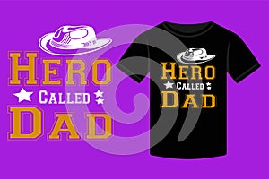 Father\'s Day Typography T-shirt design,