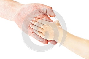 Father's hand