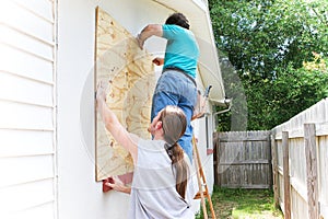 Father Son Disaster Preparedness