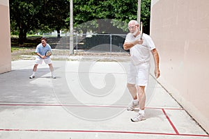 Father Son Raquetball