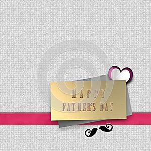 Fathers Day design card