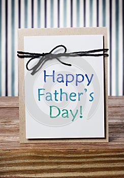 Fathers day message card