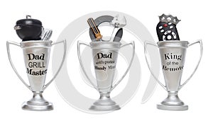 Fathers Day Trophies photo