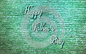 Fatherâ€™s Day  banner with grunge effect .Poster with retro texture.Greeting cards.Happy fathers day