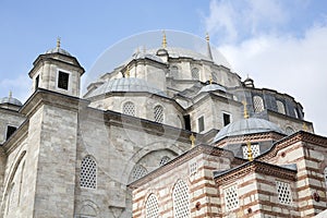 Fatih Mosque in district of Istanbul, Turkey