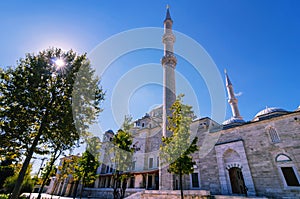 Fatih mosque is the first large Sultan mosque built in Istanbul