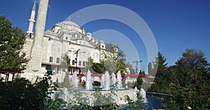 Fatih Mosque and Founds Istanbul Turkey