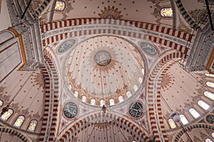 Fatih Mosque, Istanbul interior dome