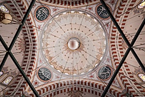 Fatih Mosque, Istanbul interior dome