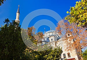 Fatih mosque in Istanbul Turkey