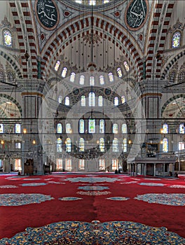 Fatih Mosque, a public Ottoman mosque in the Fatih district of Istanbul, Turkey