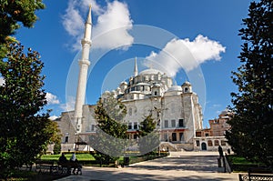 Fatih mosque symbol of Turkey`s transition to Islam, Istanbul