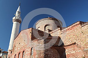 Fatih Mosque in Trilye District, Bursa, Turkey