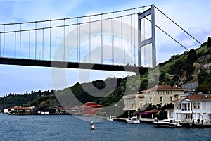 The Fatih Sultan Mehmet Bridge