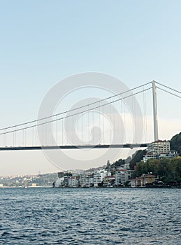 Fatih Sultan Mehmet Bridge in Istanbul