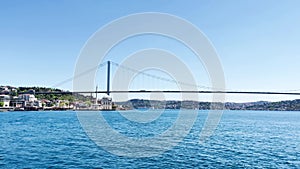 Fatih Sultan Mehmet Bridge in Istanbul