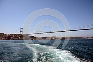 The Fatih Sultan Mehmet Bridge, Istanbul, Turkey