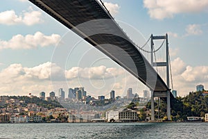 Fatih Sultan Mehmet Bridge. Istanbul, Turkey