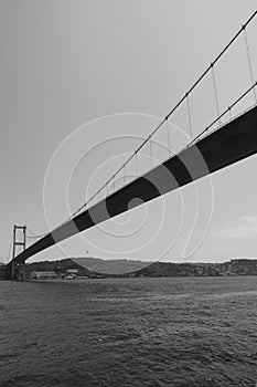 Fatih Sultan Mehmet Bridge over Bosporus