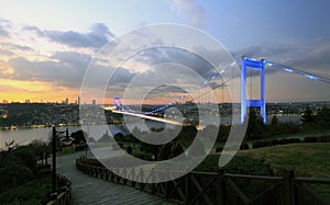 Fatih Sultan Mehmet (FSM) Bridge, Istanbul